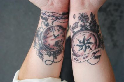 We Learn As We Age - Tattoo On Wrist
